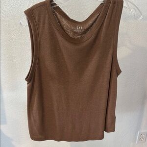 GAP Chocolate Brown Tank Top